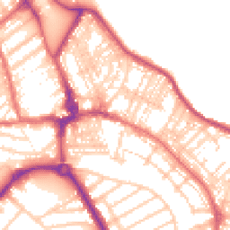 Daytime road noise heatmap for NE26 2TA