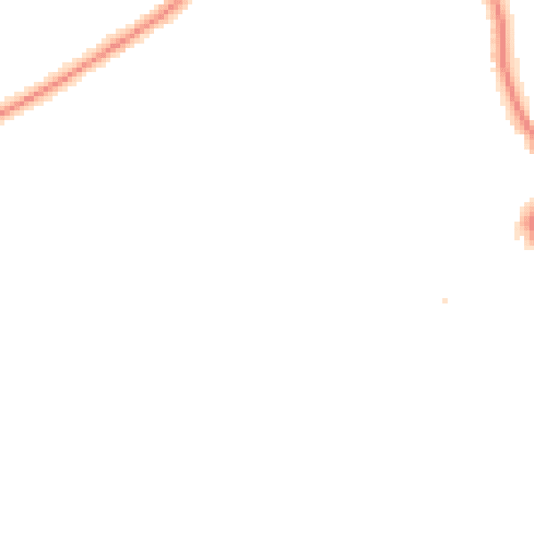 Night-time road noise heatmap for NE26 3AH