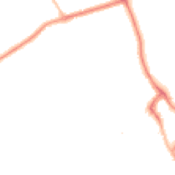 Night-time road noise heatmap for NE26 3BE