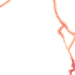 Night-time road noise heatmap for NE26 3LU