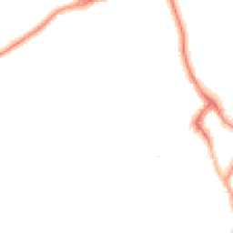 Night-time road noise heatmap for NE26 3LY