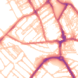 Daytime road noise heatmap for NE26 3PT