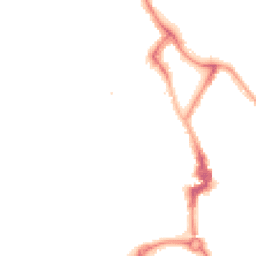 Night-time road noise heatmap for NE26 3RF