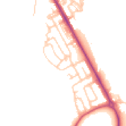 Daytime road noise heatmap for NE26 4DF