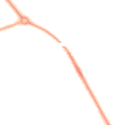 Night-time road noise heatmap for NE26 4EB