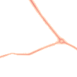 Night-time road noise heatmap for NE26 4HY