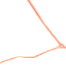 Night-time road noise heatmap for NE26 4JD
