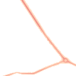 Night-time road noise heatmap for NE26 4JS