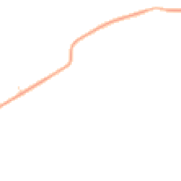 Night-time road noise heatmap for NE26 4QS