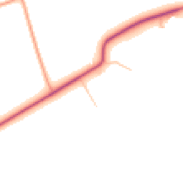 Daytime road noise heatmap for NE26 4QT
