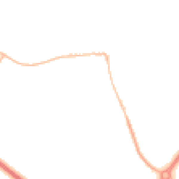 Night-time road noise heatmap for NE27 0AH