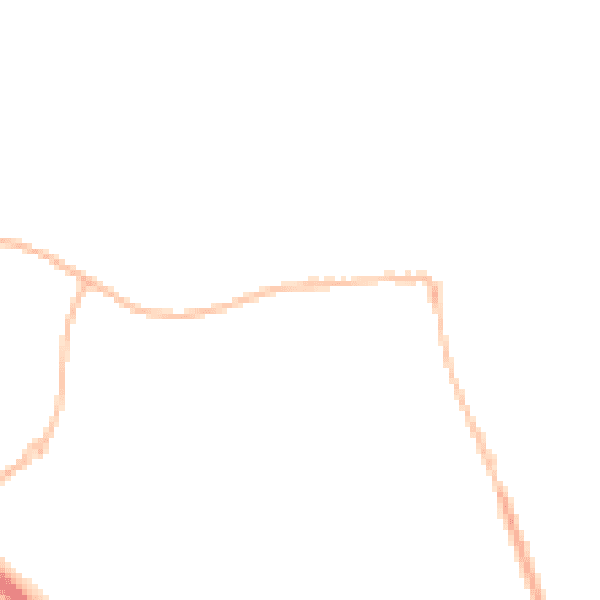 Night-time road noise heatmap for NE27 0AS
