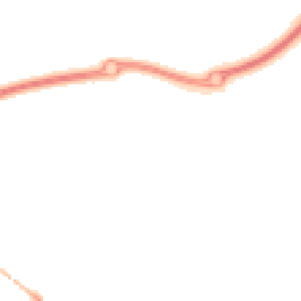 Night-time road noise heatmap for NE27 0DS