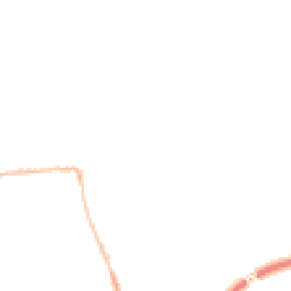 Night-time road noise heatmap for NE27 0JD