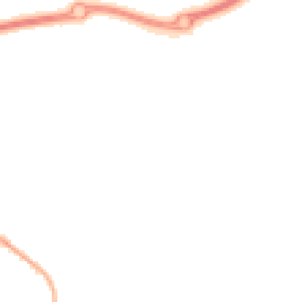 Night-time road noise heatmap for NE27 0NU