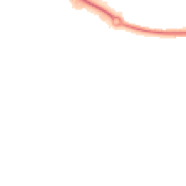 Night-time road noise heatmap for NE27 0QF