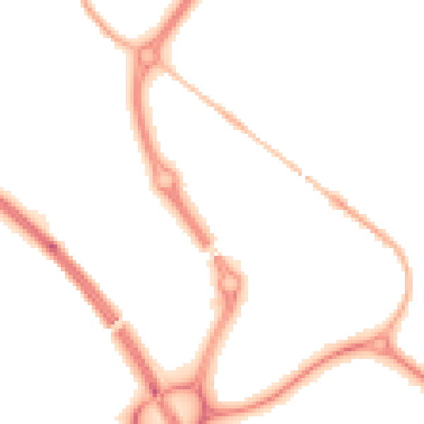 Night-time road noise heatmap for NE27 0RL