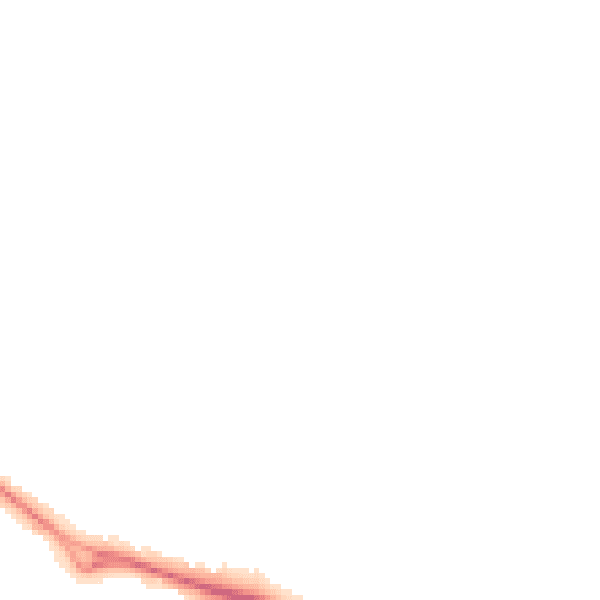 Night-time road noise heatmap for NE27 0SQ