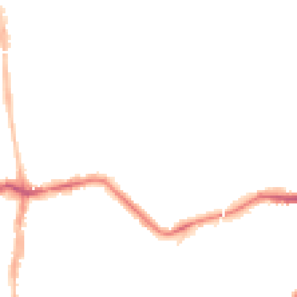 Night-time road noise heatmap for NE3 1AT