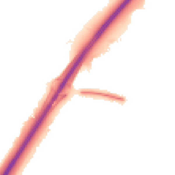 Night-time road noise heatmap for NE3 2BX