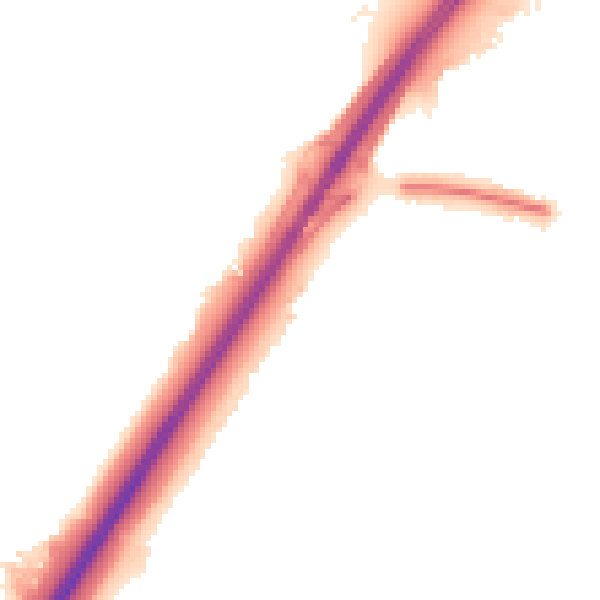 Night-time road noise heatmap for NE3 2QG