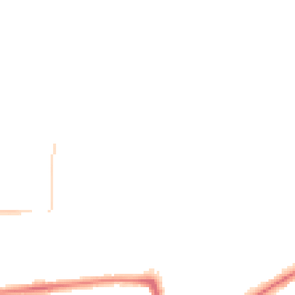Night-time road noise heatmap for NE3 3XH