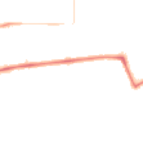 Night-time road noise heatmap for NE3 4LB