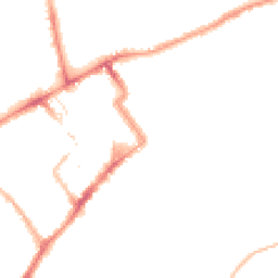 Night-time road noise heatmap for NE30 1AR