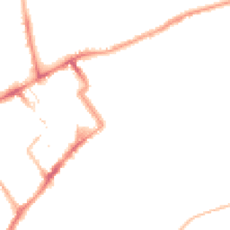 Night-time road noise heatmap for NE30 1AY