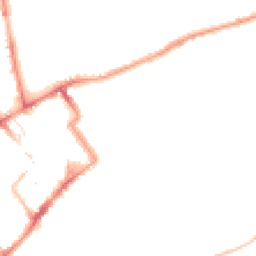 Night-time road noise heatmap for NE30 1BF