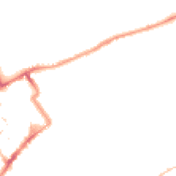 Night-time road noise heatmap for NE30 1BT