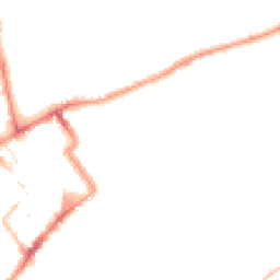 Night-time road noise heatmap for NE30 1BW