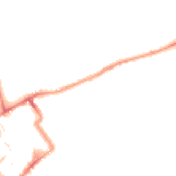 Night-time road noise heatmap for NE30 1DD