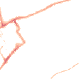 Night-time road noise heatmap for NE30 1DR