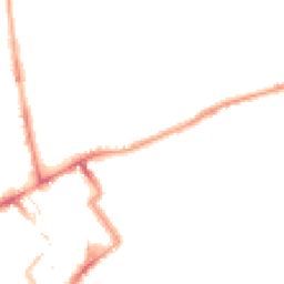Night-time road noise heatmap for NE30 1EG