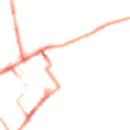 Night-time road noise heatmap for NE30 1EW