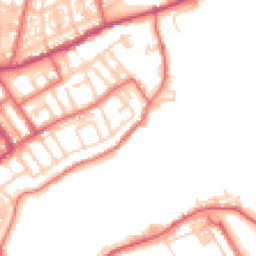 Daytime road noise heatmap for NE30 1HJ