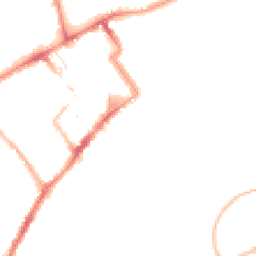 Night-time road noise heatmap for NE30 1NR