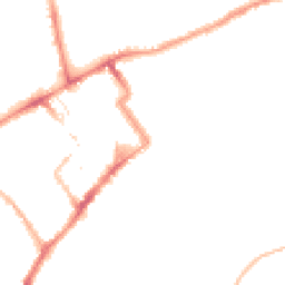 Night-time road noise heatmap for NE30 1NS