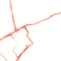 Night-time road noise heatmap for NE30 1QA