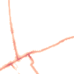 Night-time road noise heatmap for NE30 2AL