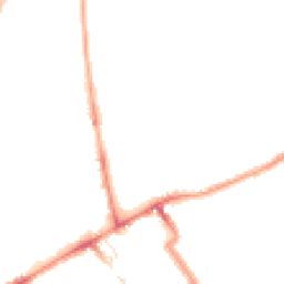 Night-time road noise heatmap for NE30 2BH