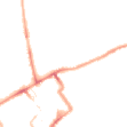 Night-time road noise heatmap for NE30 2DJ