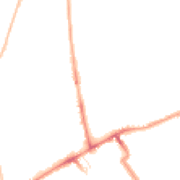 Night-time road noise heatmap for NE30 2DP