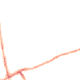 Night-time road noise heatmap for NE30 2EW