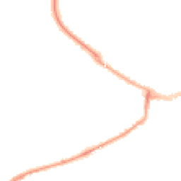 Night-time road noise heatmap for NE30 2SG