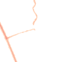 Night-time road noise heatmap for NE30 3EB