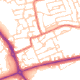 Daytime road noise heatmap for NE30 3PX