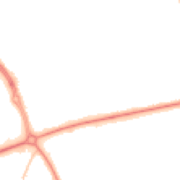 Night-time road noise heatmap for NE30 3QY