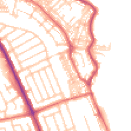 Daytime road noise heatmap for NE30 4PG